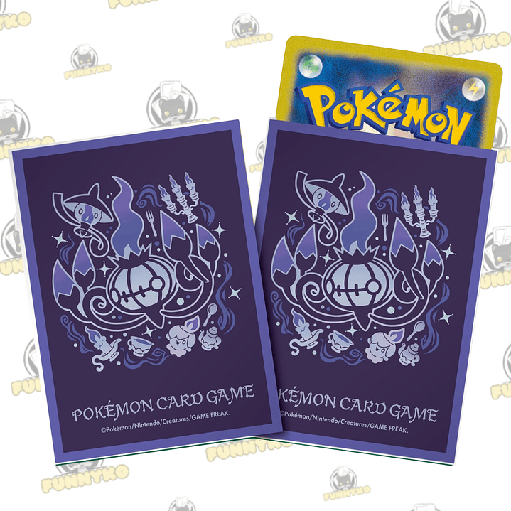 Sleeves Evolution Trail Chandelure (Pokémon center) 1
