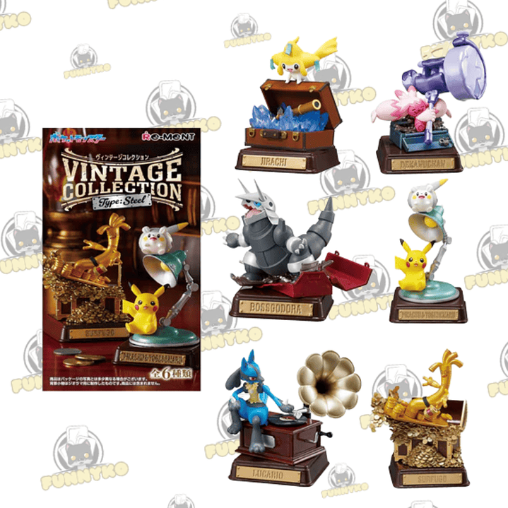 Blind Box Pokémon Vintage Collection Type Steel Re Ment 2