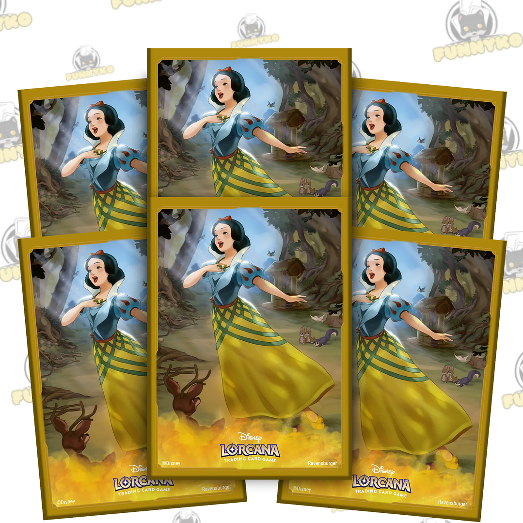 Disney Lorcana: Card Sleeves - Snow white  2