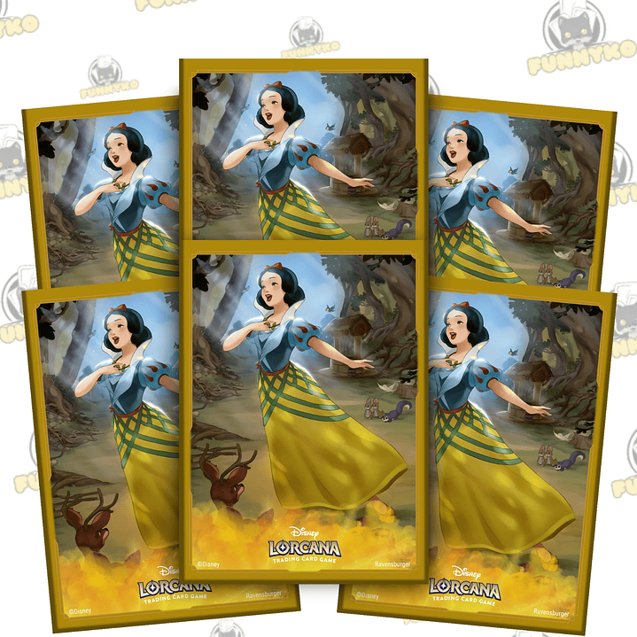 Disney Lorcana: Card Sleeves - Snow white  2