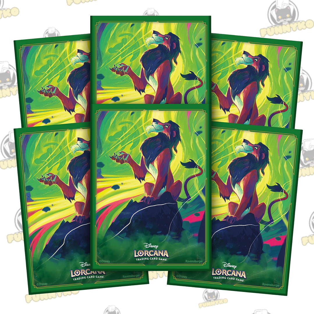Disney Lorcana: Card Sleeves - Scar 2