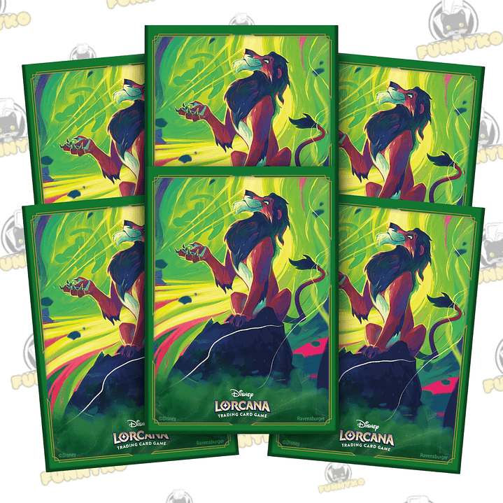 Disney Lorcana: Card Sleeves - Scar 2