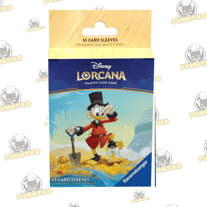 Disney Lorcana: Card Sleeves - Scrooge Mcduck 1
