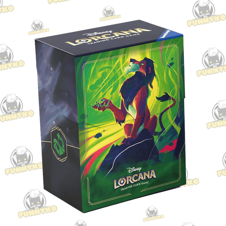 Disney Lorcana: Deck Box - Scar 2