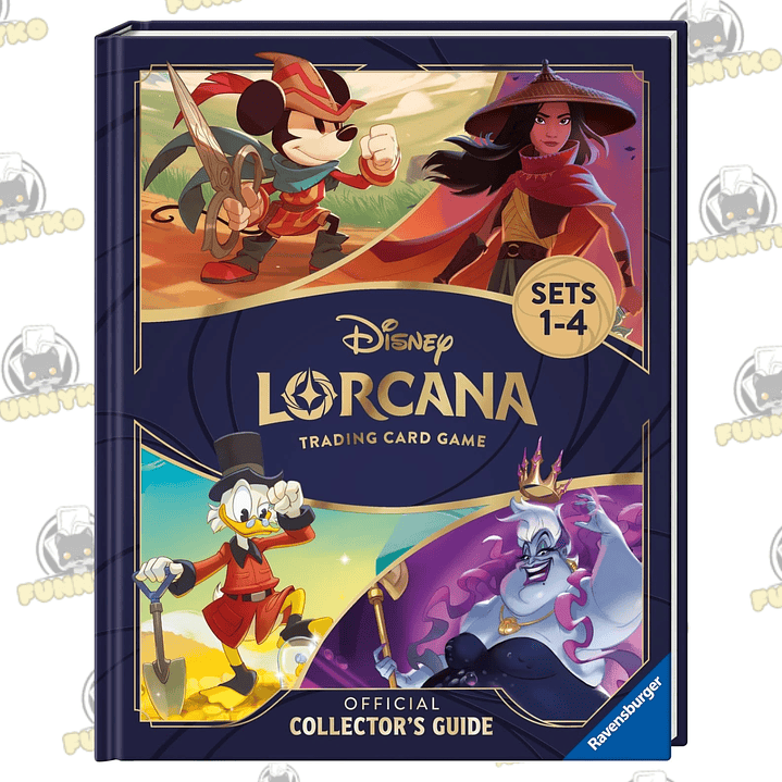 Disney Lorcana Trading Card Game - Official Collector's Guide: Sets 1-4 E (Book) 1