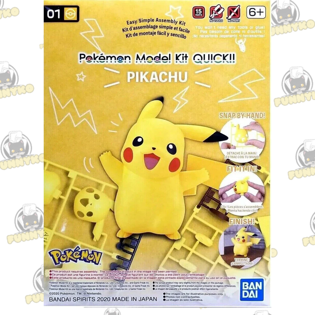 Pokémon Model Kit Quick! Pikachu  1