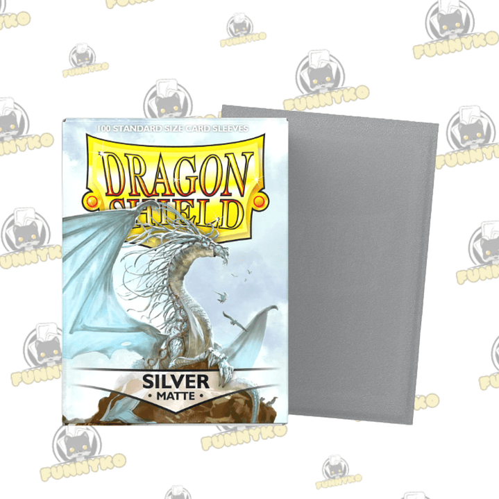 Silver - Matte Sleeves (Standard) 1