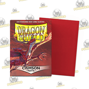 Crimson - Matte Sleeves (Standard)