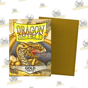 Gold - Matte Sleeves (Standard)