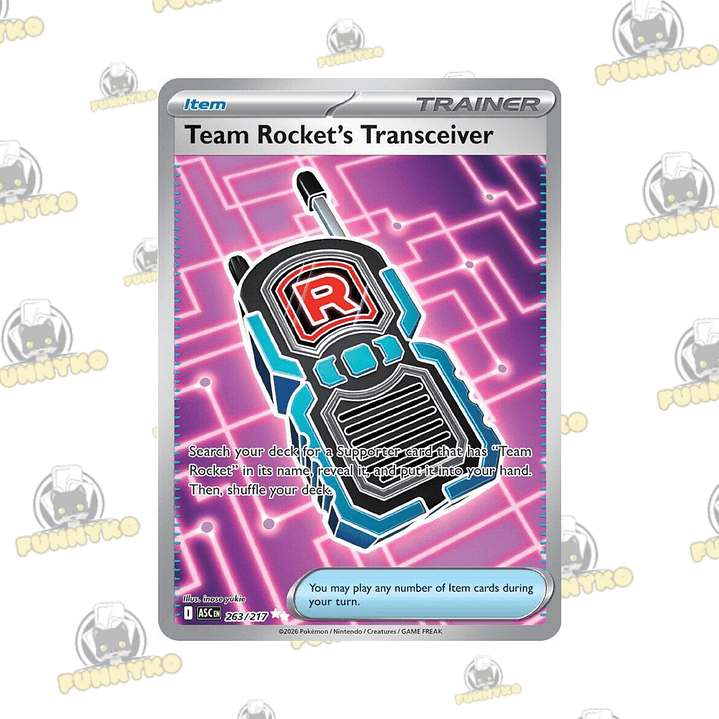 Team Rocket's Transceiver Full Art (Inglés) 1