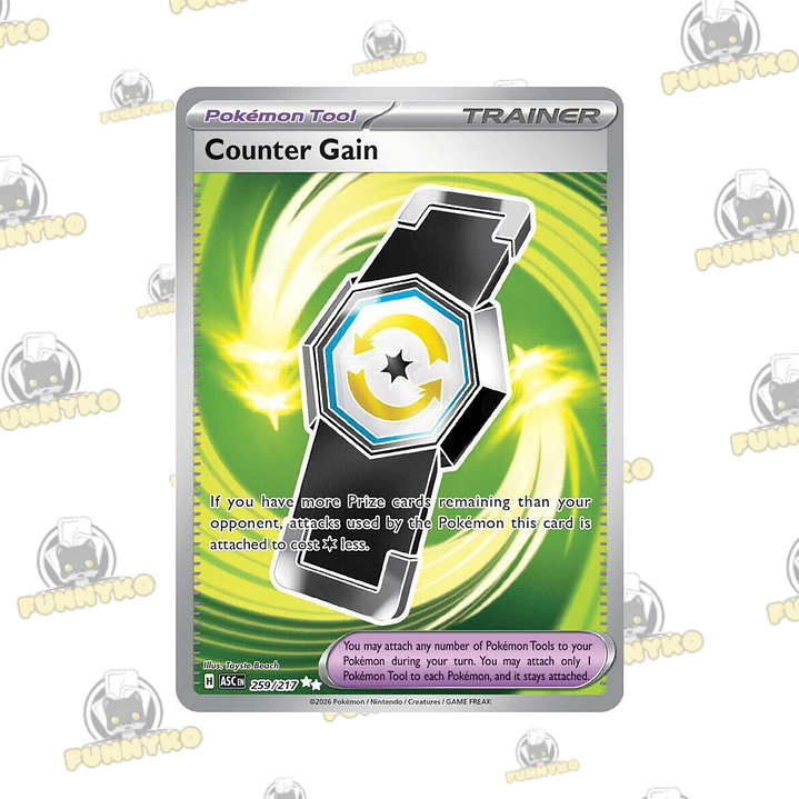 Counter Gain - Full Art (Inglés)  1