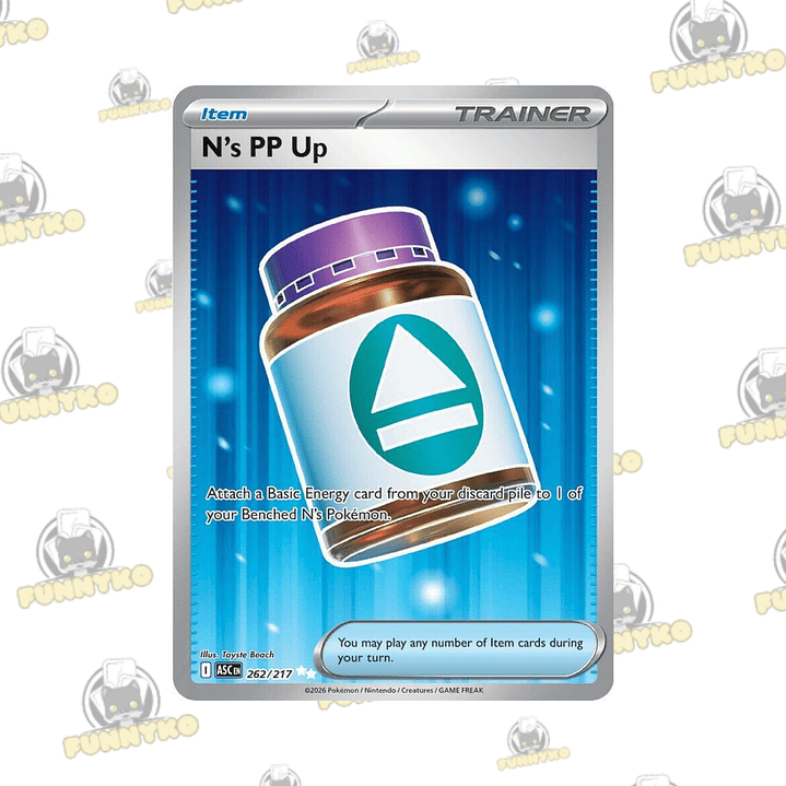 N's PP Up - Full Art (Inglés) 1