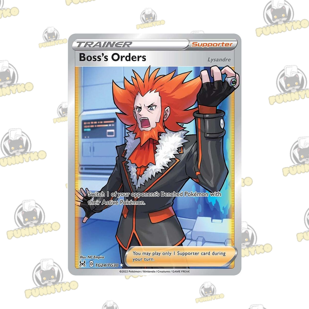 Boss's Orders - Lysandre- Full Art (Inglés) 1