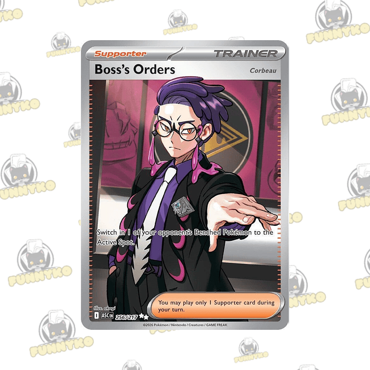 Boss's Orders - Corbeau - Full Art (Inglés) 1