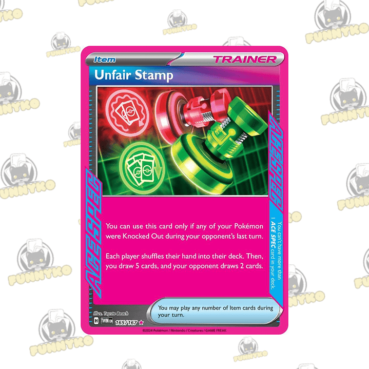 Unfair Stamp (Inglés) 1