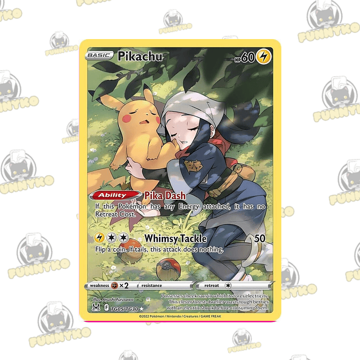 Pikachu - SWSH11: Lost Origin Trainer Gallery (Español) 1