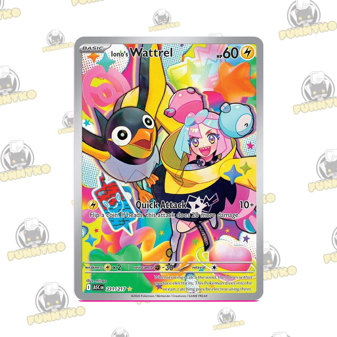 Iono's Wattrel - 231/217 -  Ascended Heroes (Inglés) 1