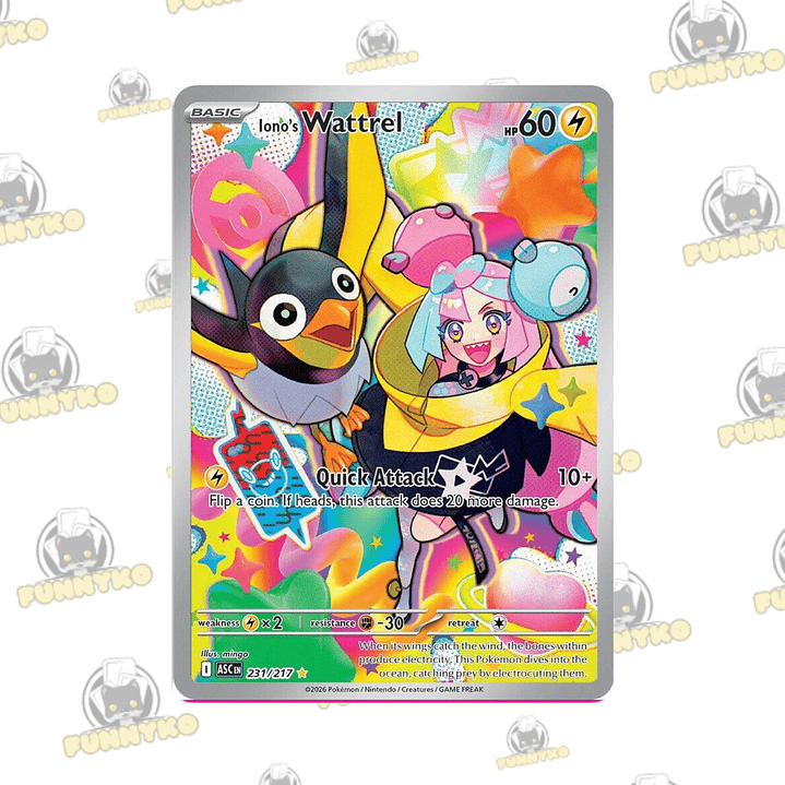 Iono's Wattrel - 231/217 -  Ascended Heroes (Inglés) 1