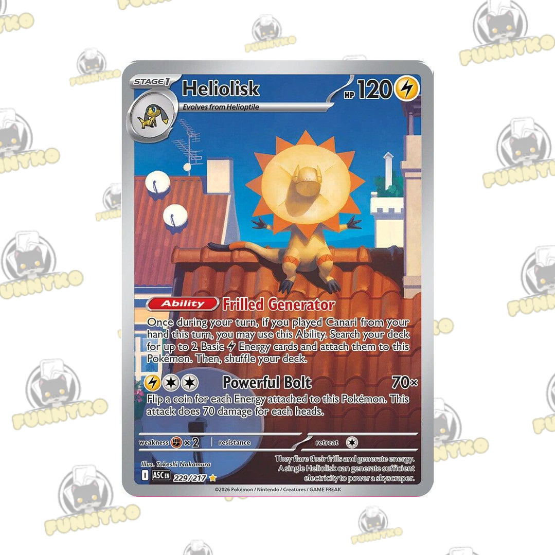 Heliolisk - 229/217 - Ascended Heroes (Inglés) 1