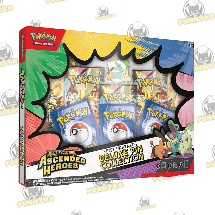 Ascended Heroes First Partners Deluxe Pin Collection (Español) 1