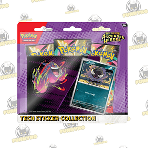 Pokémon Ascended Heroes Gastly Tech Sticker (Español)