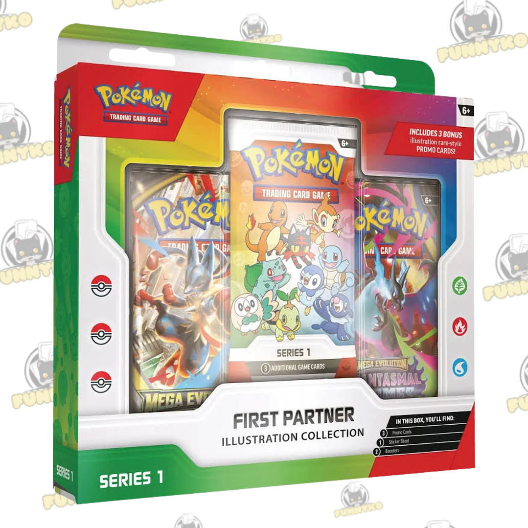 Pokémon First Partner Illustration Collection 2026  (Español) 1