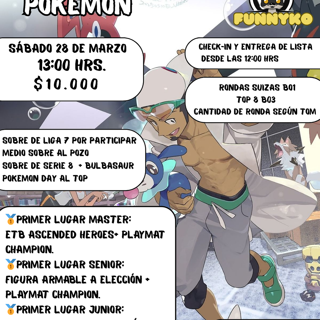 League Cup Funnyko, Sábado 28 De Marzo 1