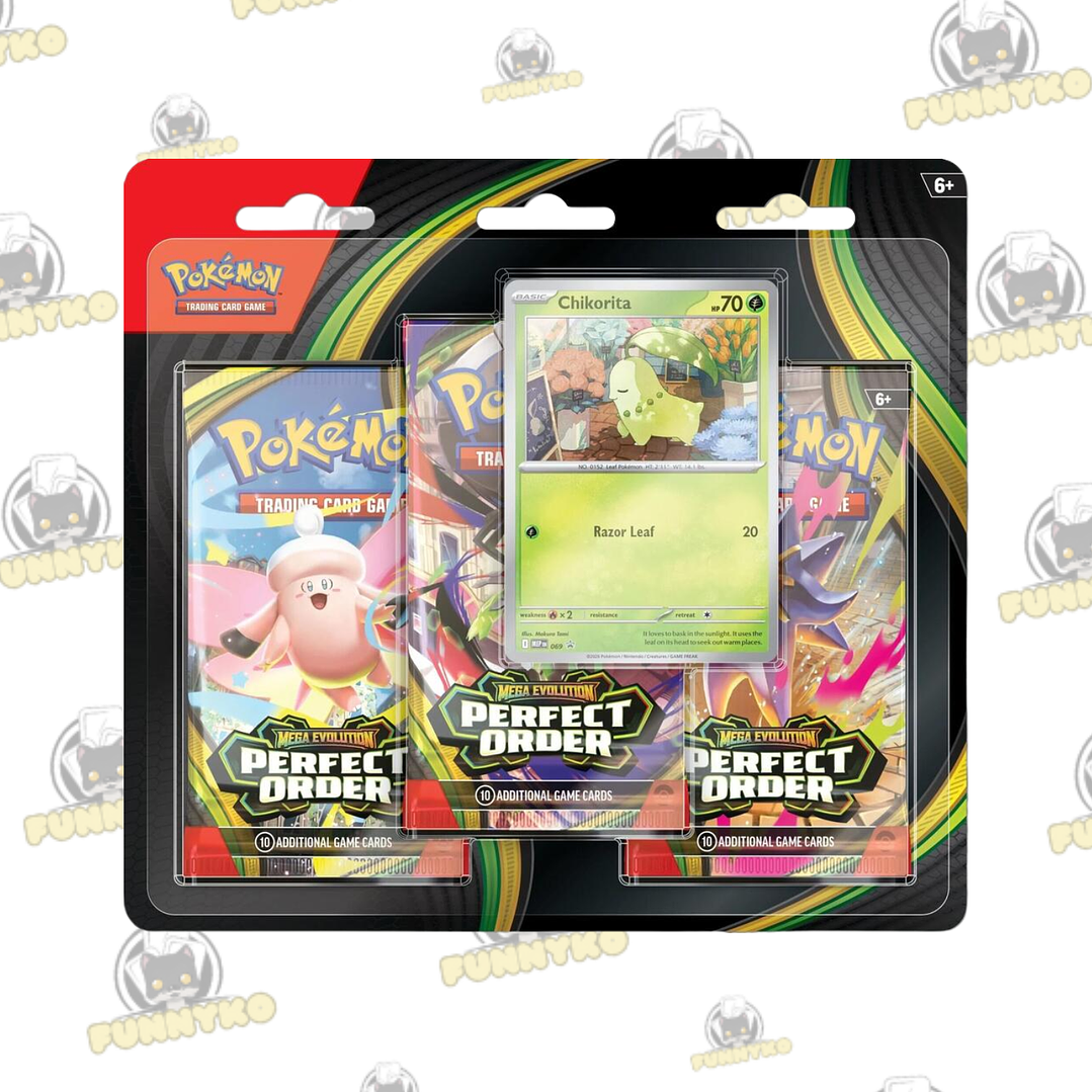 3 Pack Blister Chikorita (Español) 1