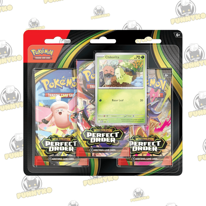 3 Pack Blister Chikorita (Español) 1