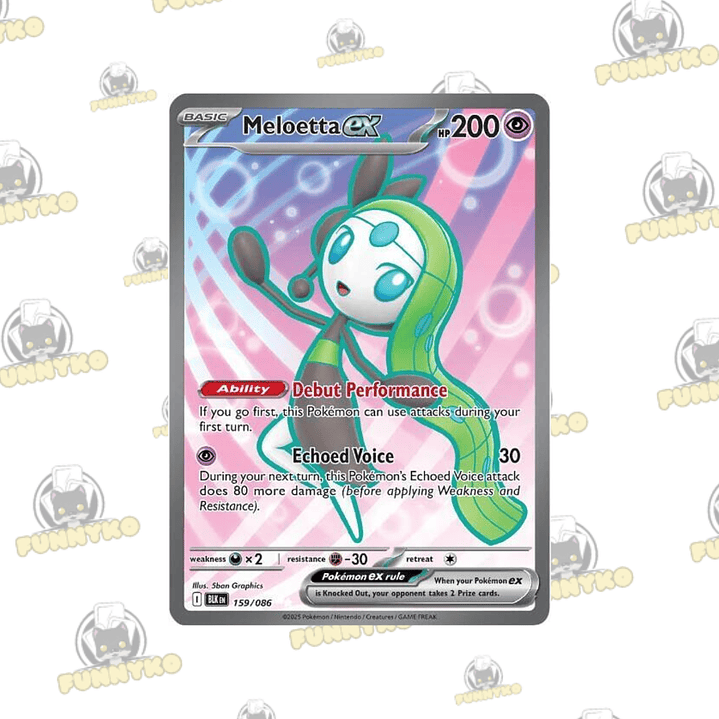 Meloetta ex - 159/086  (Inglés) 1