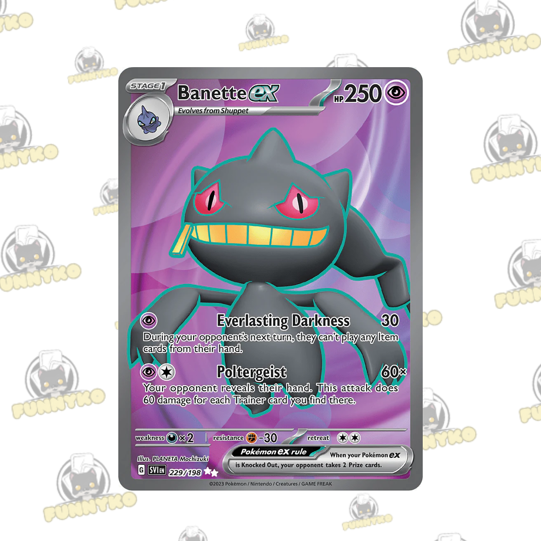 Banette ex - 229/198 (Inglés) 1