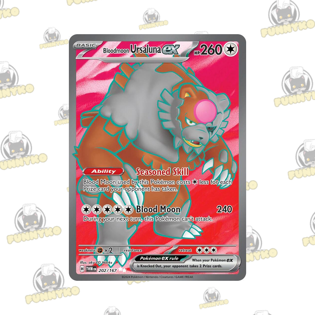 Bloodmoon Ursaluna ex - 202/167 (Inglés) 1