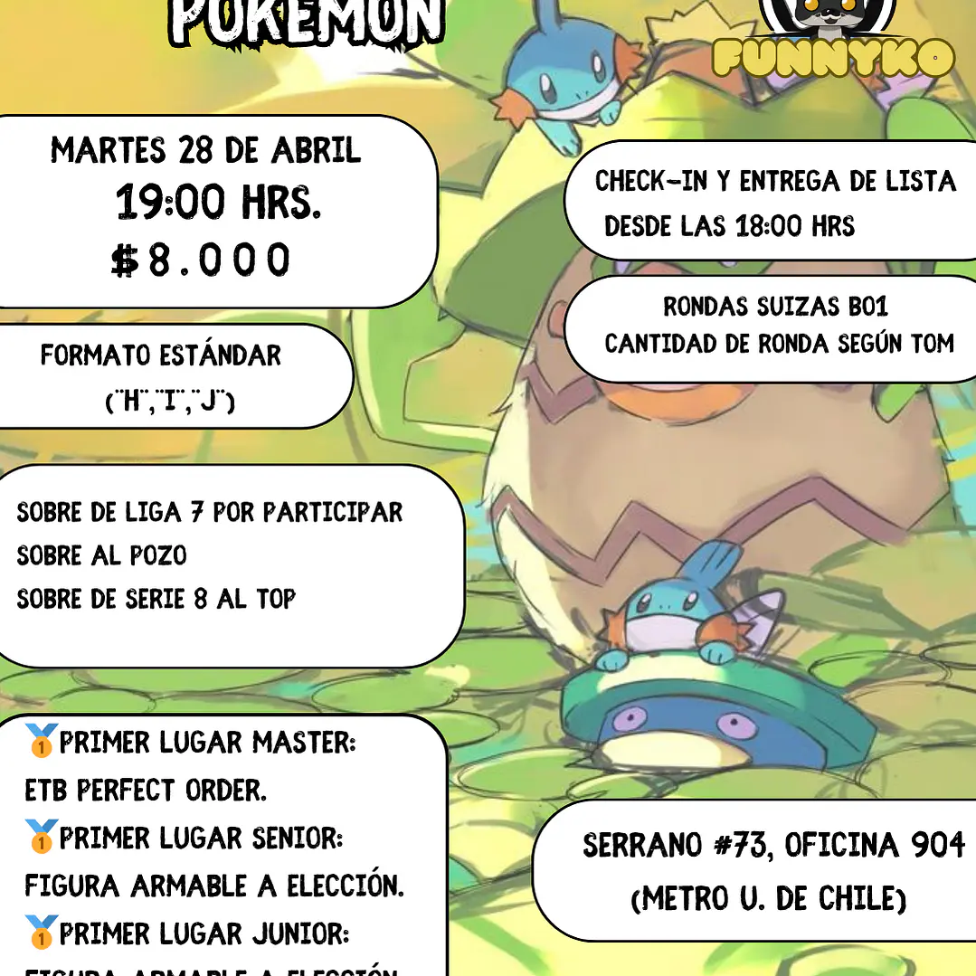 League Challenge Funnyko Martes 28 de Abril 1