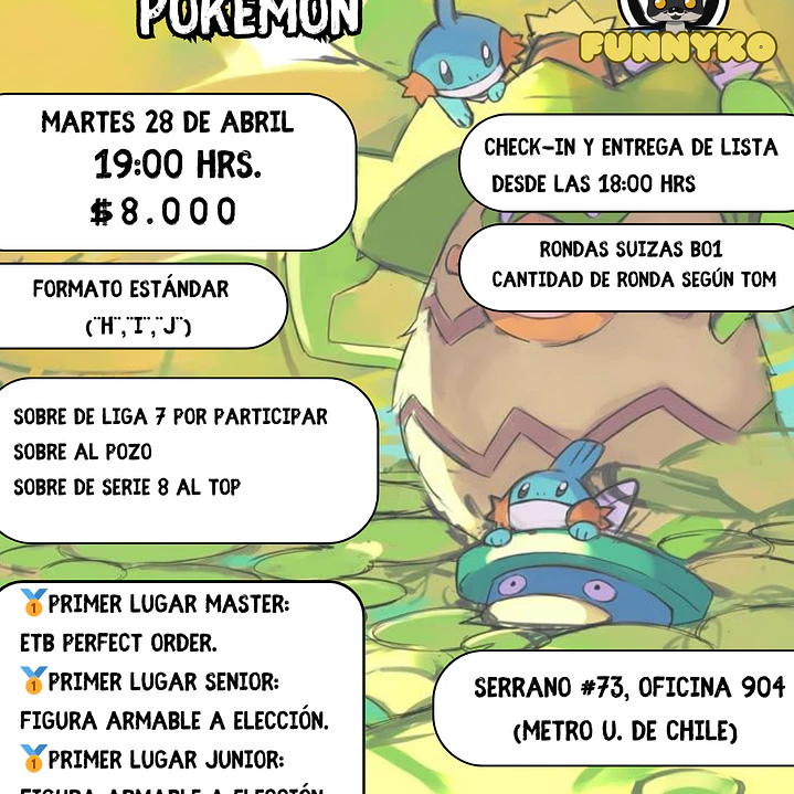 League Challenge Funnyko Martes 28 de Abril 1