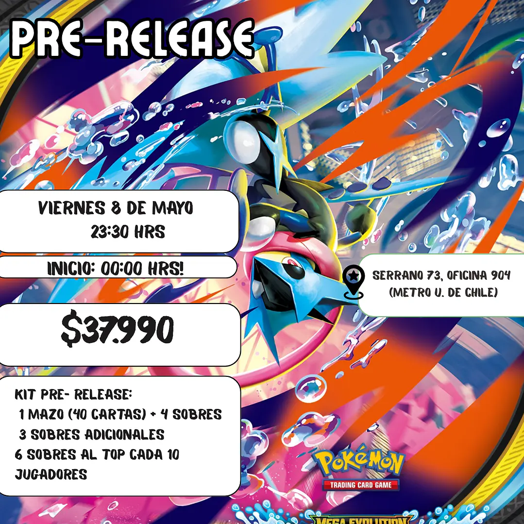 Pre-release Chaos Rising - Viernes 8 de Mayo 1