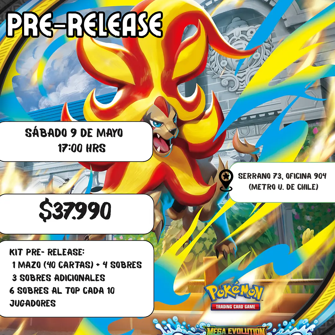 Pre-release Chaos Rising - Sábado 9 de Mayo 1