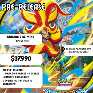 Pre-release Chaos Rising - Sábado 9 de Mayo