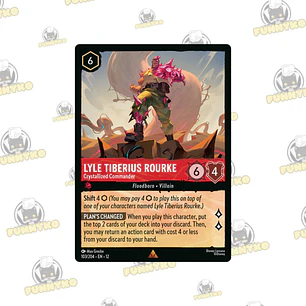 Lyle Tiberius Rourke - Crystallized Commander