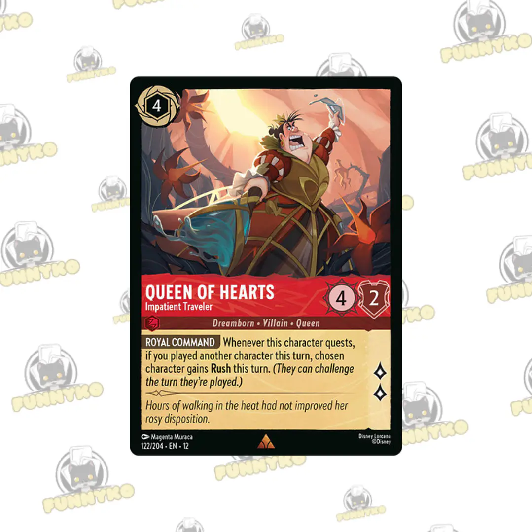 Queen of Hearts - Impatient Traveler 1