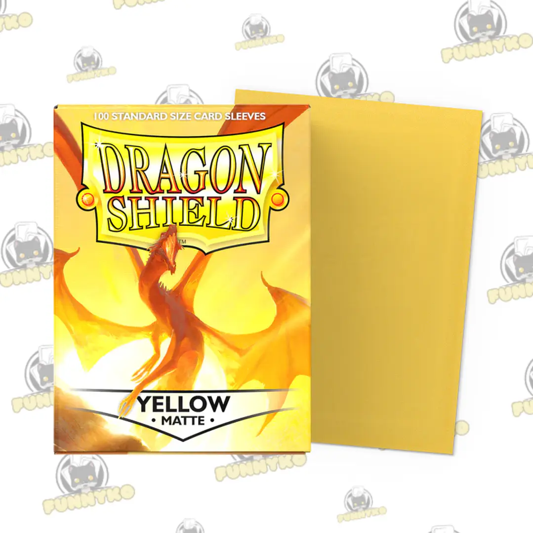 Yellow - Matte Sleeves (Standard) 1