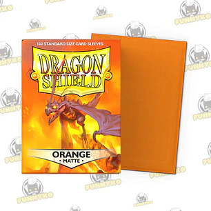Orange - Matte Sleeves (Standard)