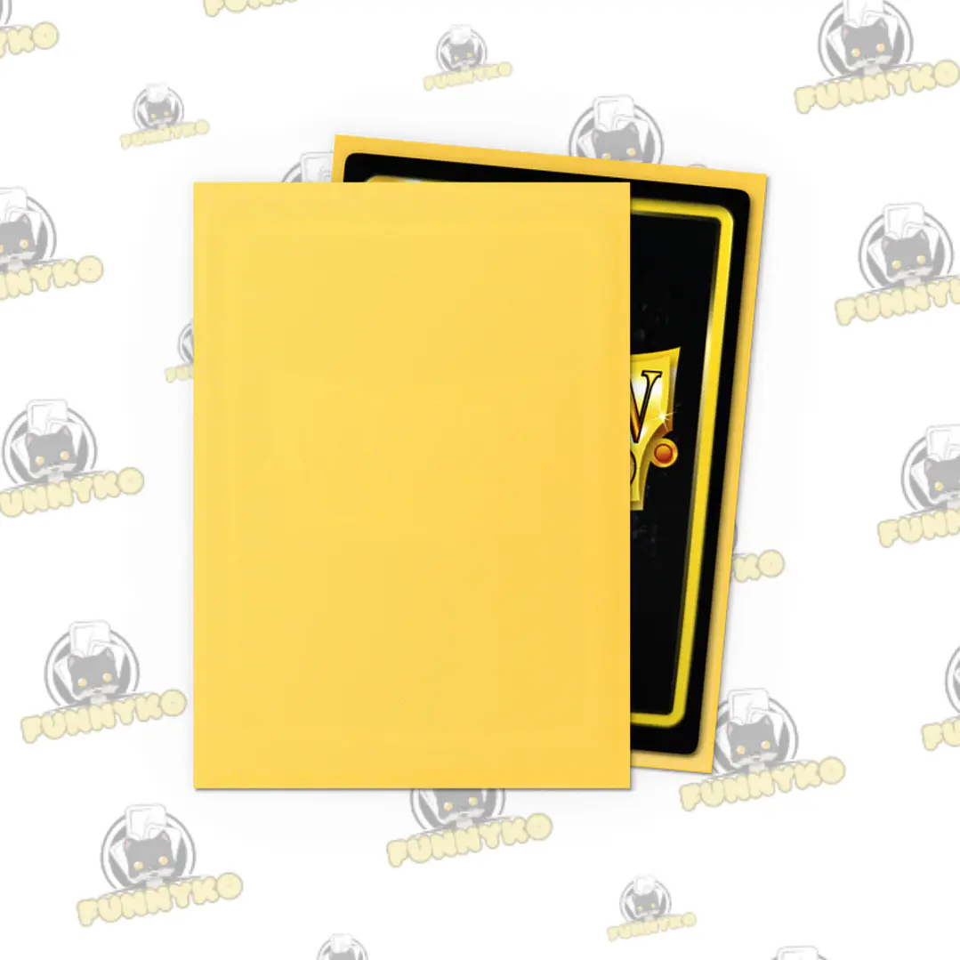 Yellow - Matte Sleeves (Standard) 2