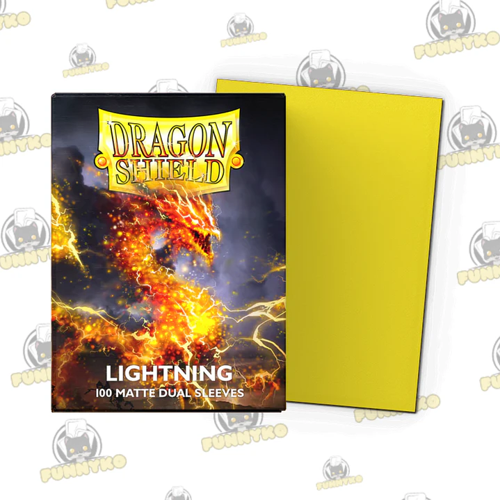 Lightning - Matte Dual Sleeves (Standard) 1