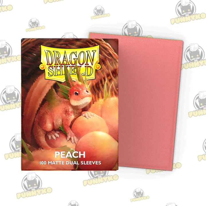 Peach - Matte Dual Sleeves (Standard) 1