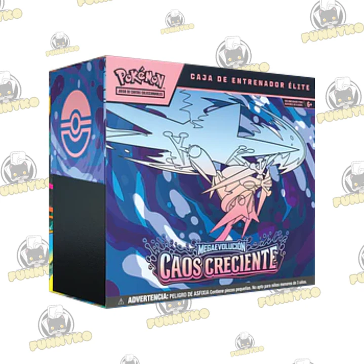 Mega Evolution- Chaos Rising - Elite Trainer Box (Español) 1