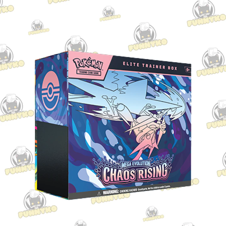 Mega Evolution- Chaos Rising - Elite Trainer Box (Inglés) 1