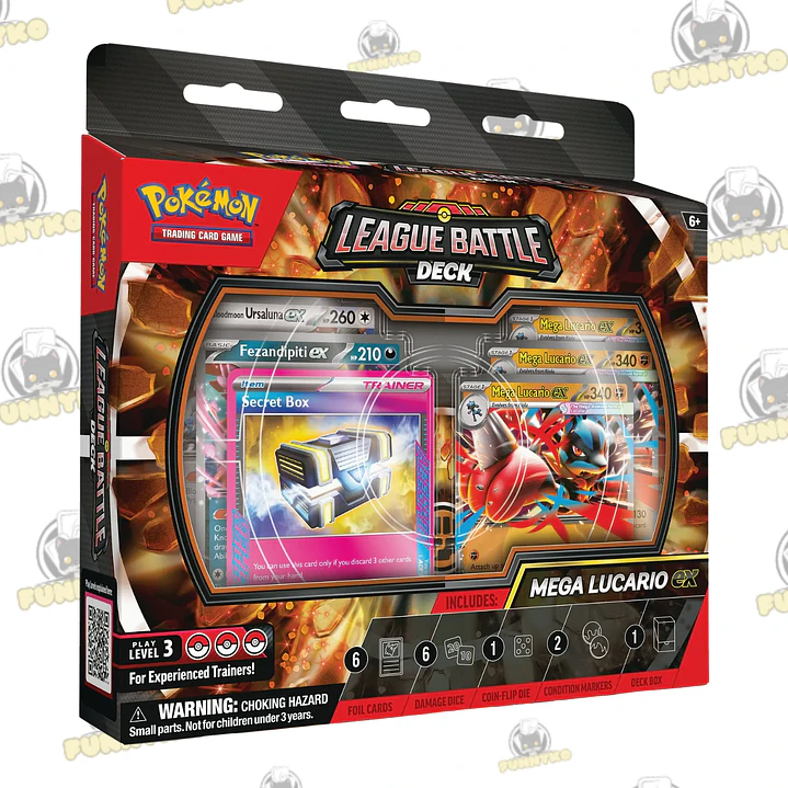Mega Lucario Ex - League Battle Deck (Inglés) 1