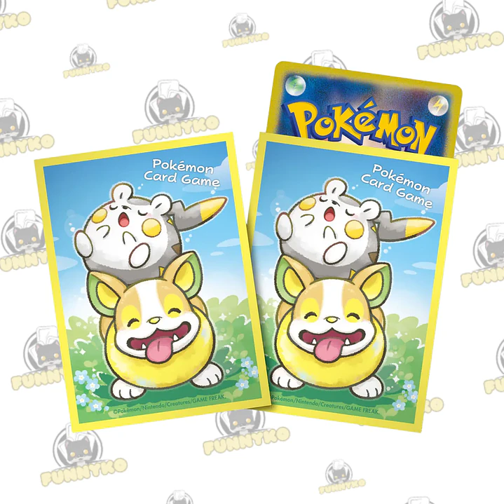 Sleeves Togedemaru & Yamper (Pokémon Center) 1