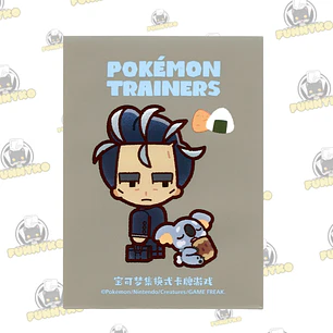 Sleeves Paldean Trainer Larry & Komala 