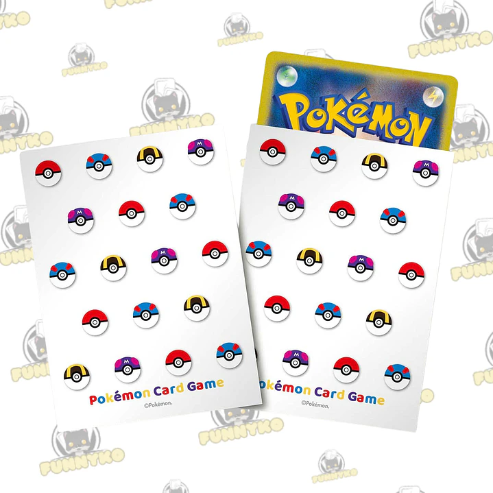 Sleeves Poke Ball design (Pokémon Center) 1